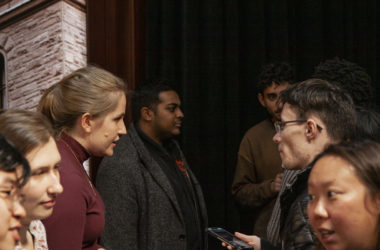 Kayla Weiler, the Ontario representative of the Canadian Federation of Students at Queen's Park