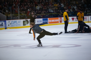 Figure skater at Frosty Mug 2020