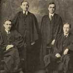 Walter Iveson (front right) with the College Quartet, 1918. A&SC, OAC 1918 Yearbook, RE1OACA0195.