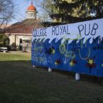 Guelph Rent Strike (Tagged College Royal Sign. College Royal was cancelled